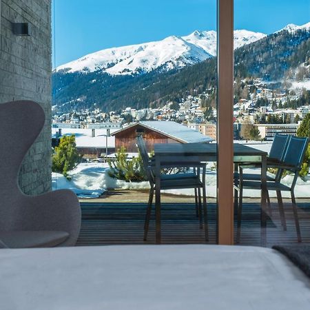 Luxury Panorama Apartment With Alpengold Spa Access Davos Eksteriør bilde