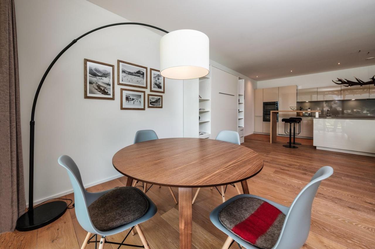 Luxury Panorama Apartment With Alpengold Spa Access Davos Eksteriør bilde