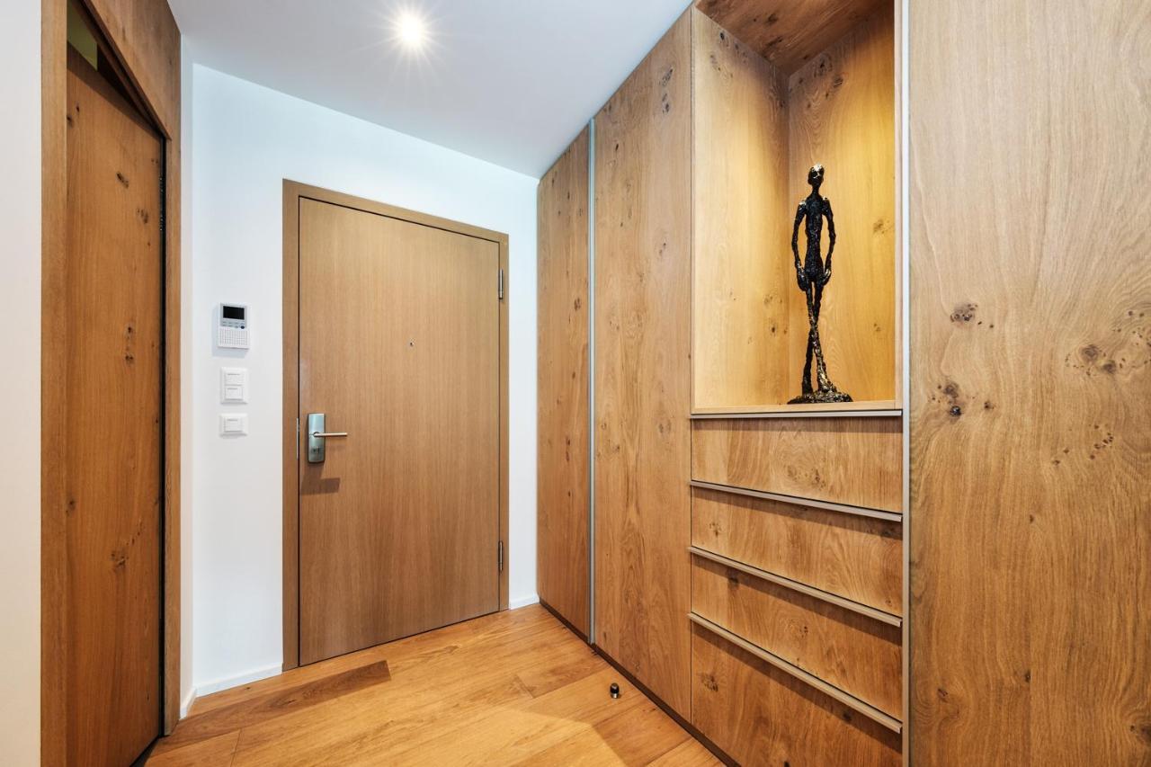 Luxury Panorama Apartment With Alpengold Spa Access Davos Eksteriør bilde